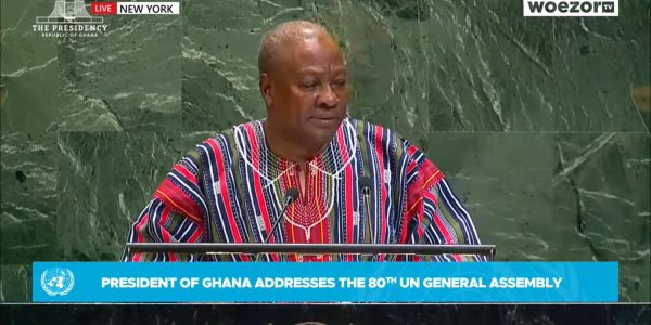 President John Mahama Speaks at the United Nations General Assembly